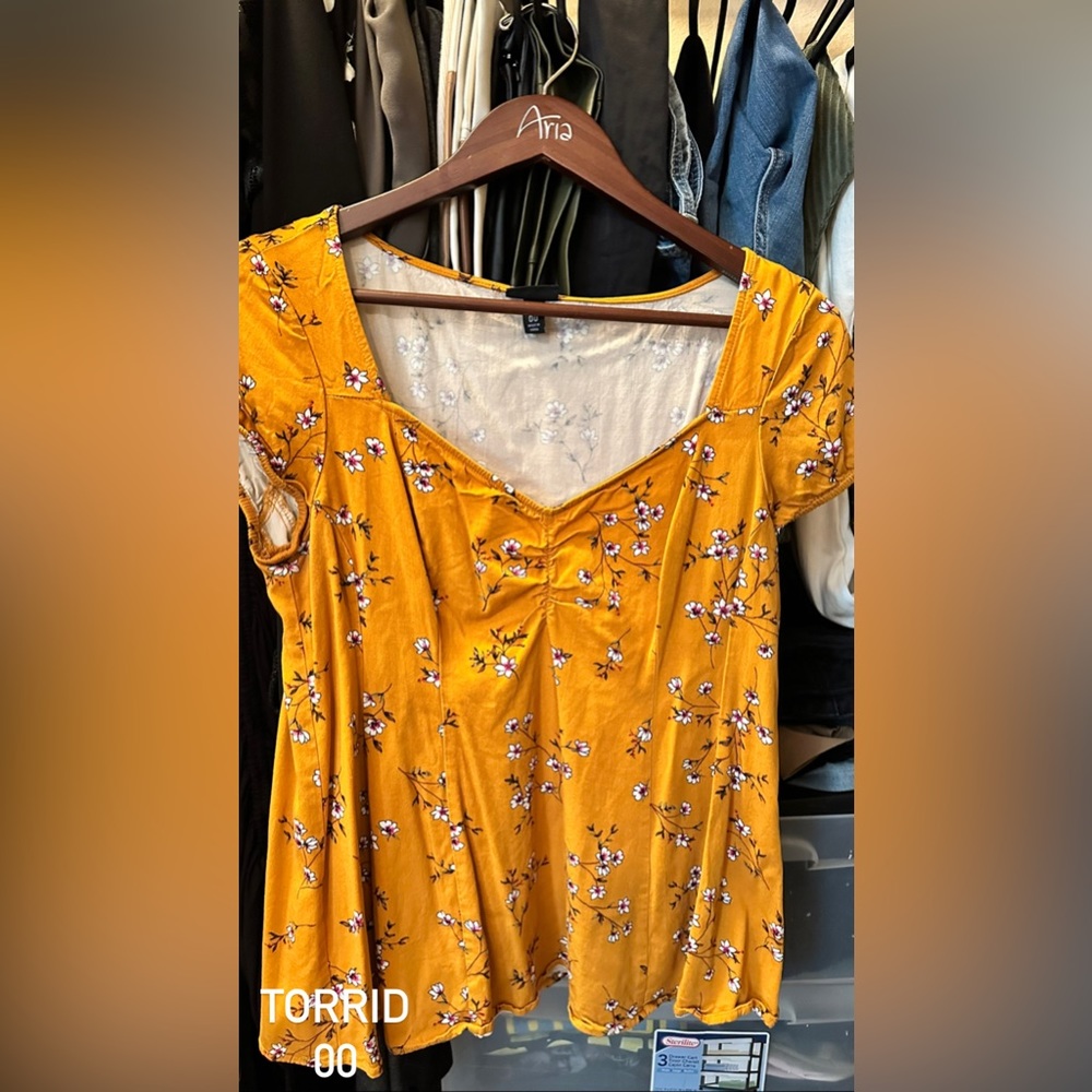 Torrid Peplum Top
